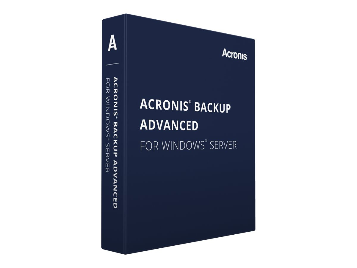 Acronis Backup Advanced for Windows Server (v. 11.7) - license + 1 Year Adv