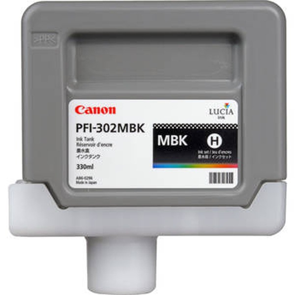 Canon PFI-302 MBK - matte black - original - ink tank