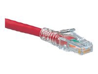 Leviton eXtreme 6+ SlimLine - patch cable - 20 ft - red