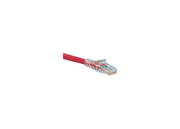 Leviton eXtreme 6+ SlimLine - patch cable - 20 ft - red