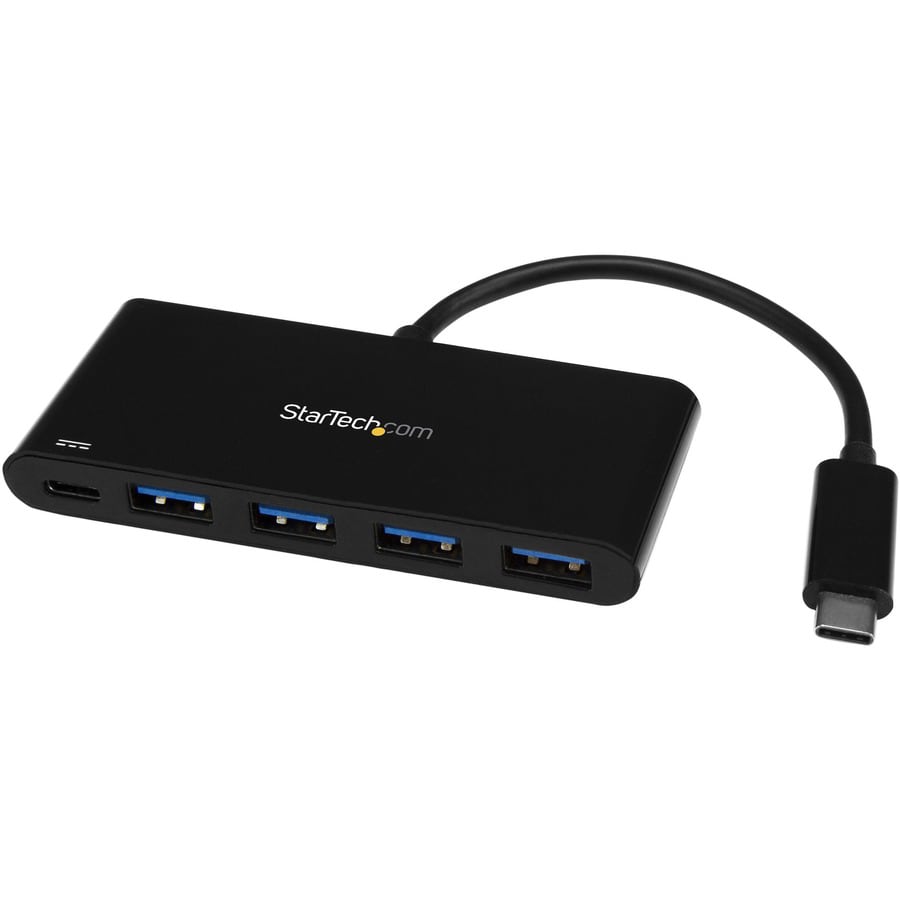 StarTech.com 4 Port USB C Hub with 4x USB Type-A SuperSpeed 5Gbps - 60W Power Delivery Passthrough