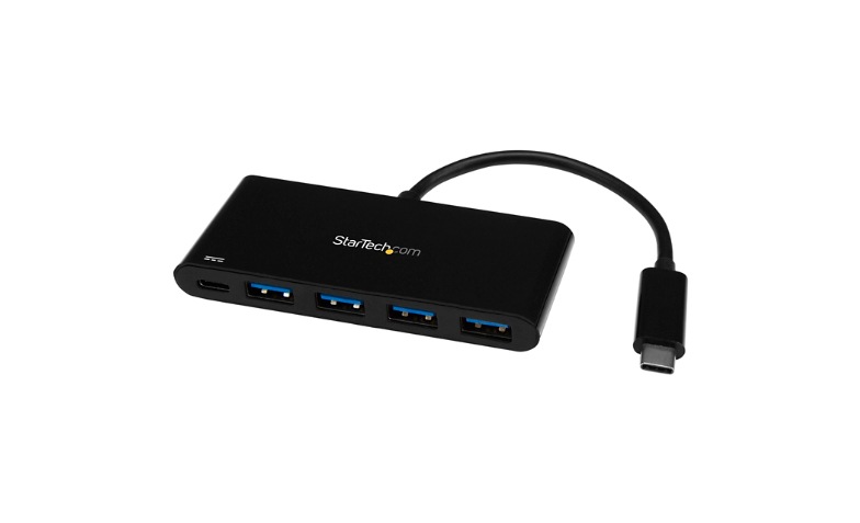 StarTech.com 4ポートUSB-Cハブ HB31C4MCPD3 Amazon.com: StarTech.com 4-Port USB-C Hub with USB-C DP Alt