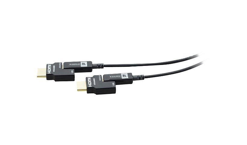 Kramer CP-AOCH/60 video / audio cable kit - 131 ft