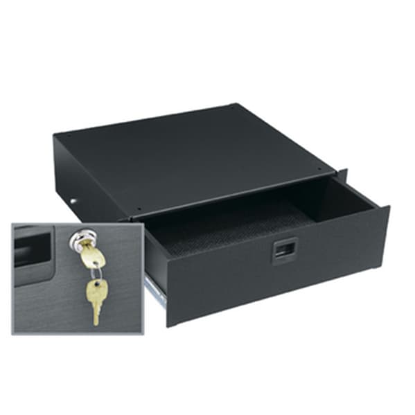 Middle Atlantic 3RU Heavy Duty Rack Mounted Drawer with Lock