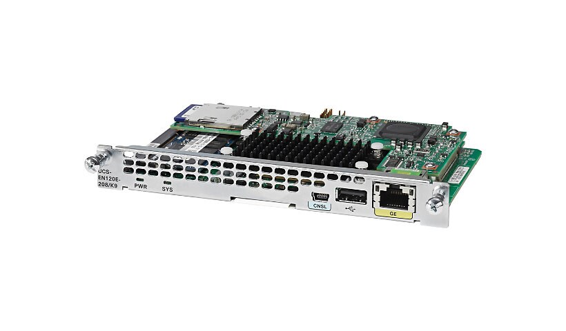 Cisco UCS Network Compute Engine EN120E - lame - Atom C2358 1.7 GHz - 8 Go - SSD 50 Go