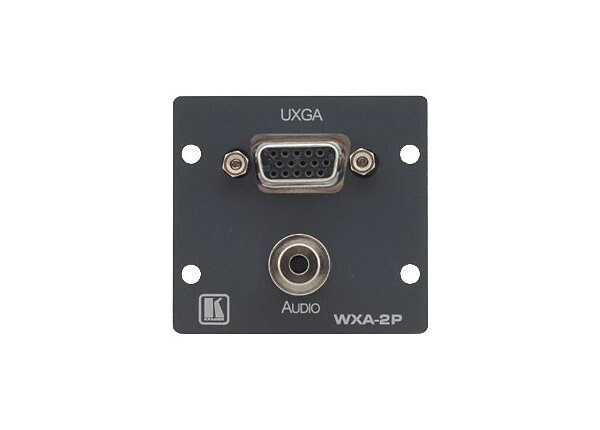 Kramer WXA-2P - modular facility plate snap-in