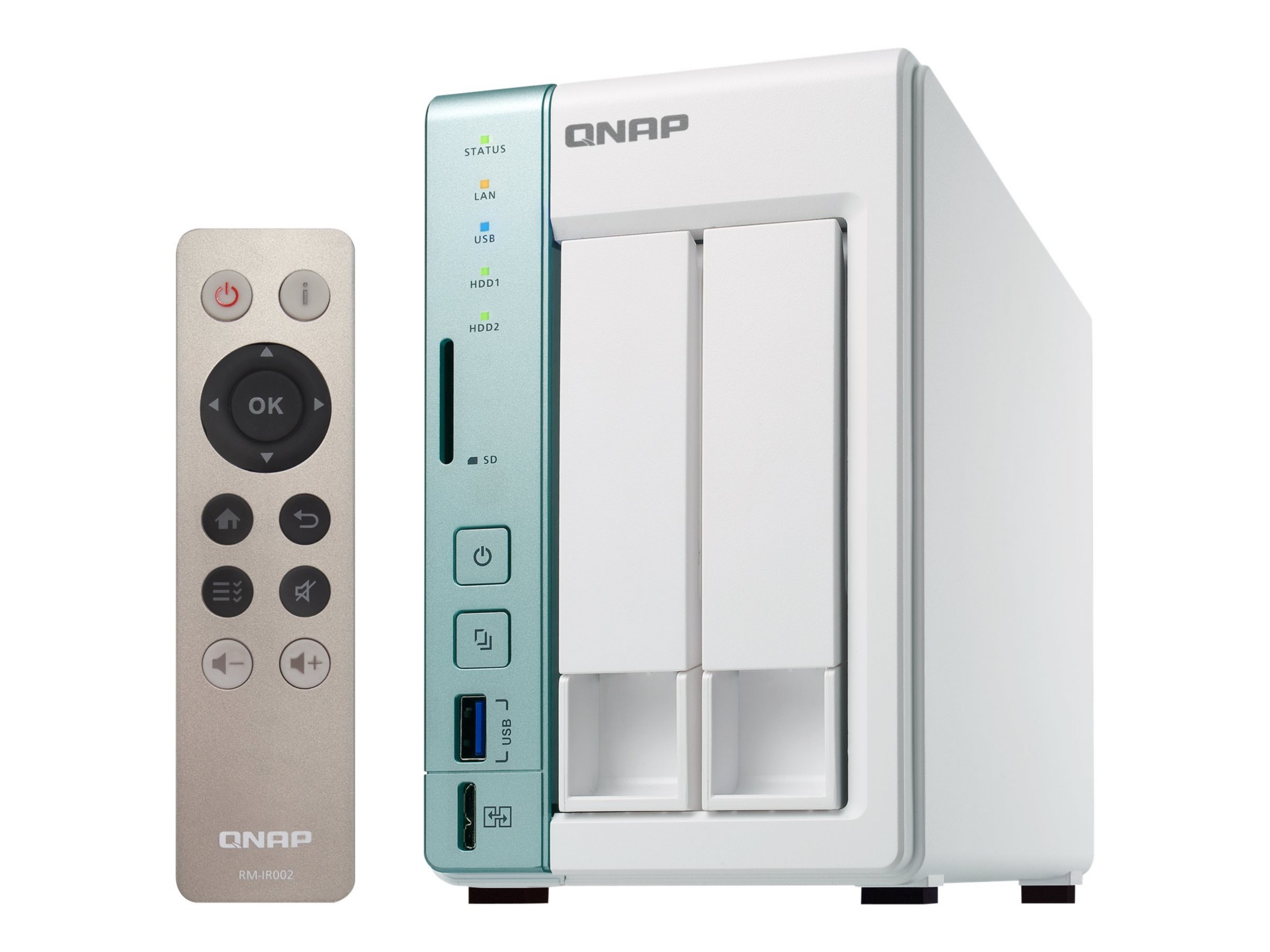 QNAP TS-251A - NAS server - 0 GB