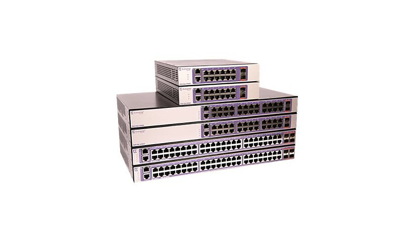Extreme Networks ExtremeSwitching 220 Series 220-12p-10GE2 - switch - 12 ports - managed - rack-mountable