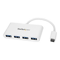 StarTech.com 4 Port USB C Hub - 4x USB 3.0 Type-A 5Gbps - USB Bus Powered