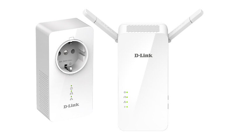 D-Link PowerLine DHP-W611AV - Wifi Starter Kit - bridge - 802.11a/b/g/n/ac
