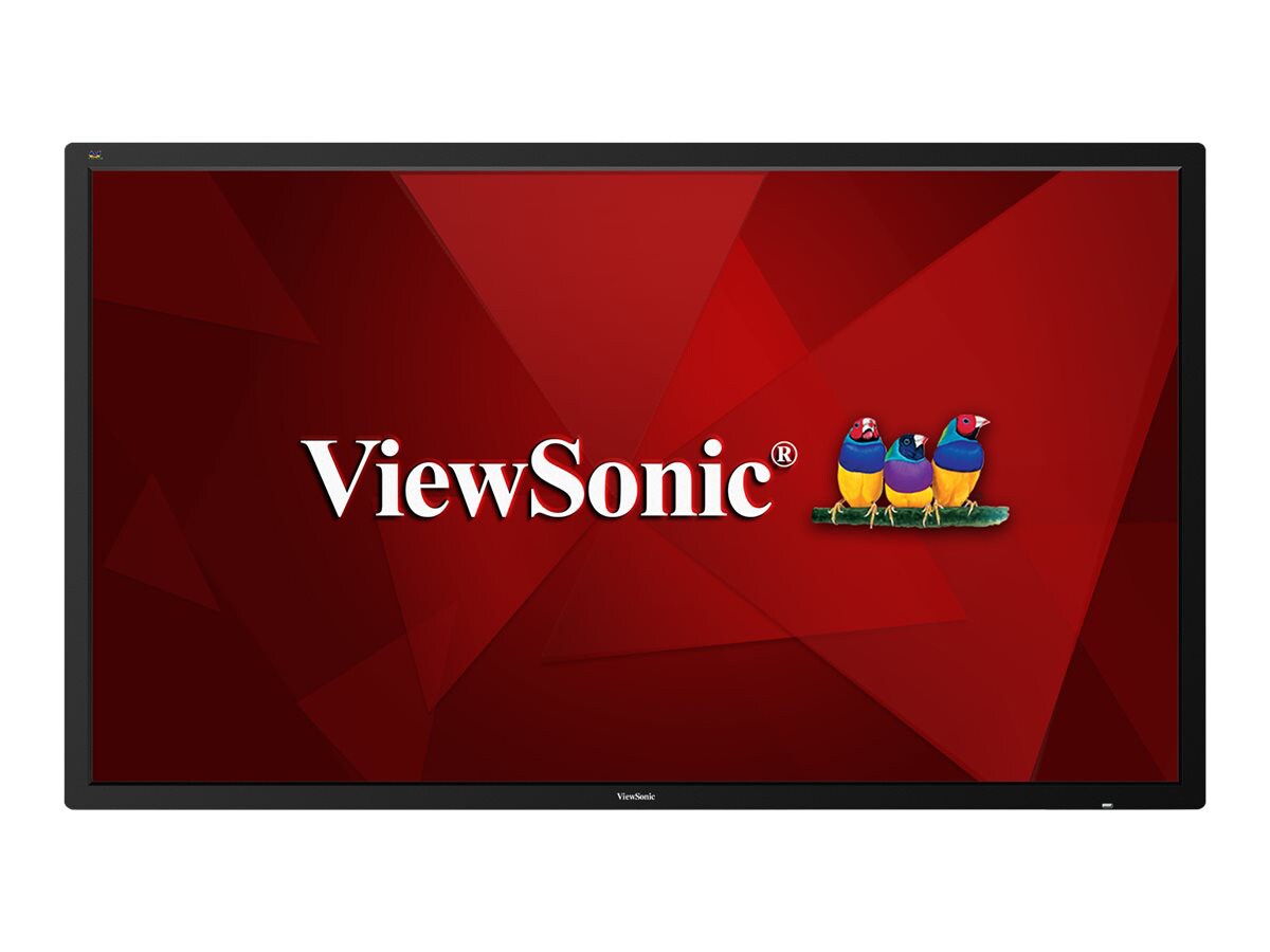 ViewSonic CDE7500 75" LED display - 4K