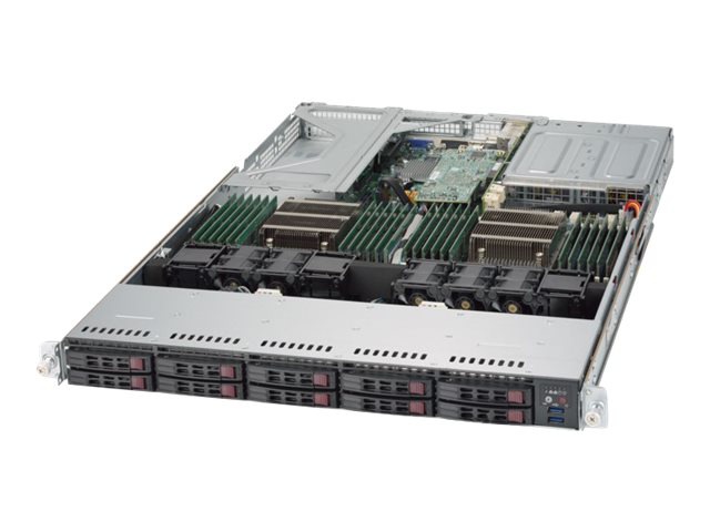 Supermicro SuperServer 1028U-E1CRTP+ - rack-mountable - no CPU - 0 MB - 0 GB