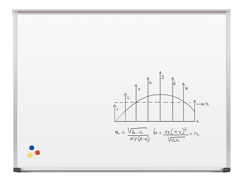 MooreCo whiteboard - 48 in x 144.02 in