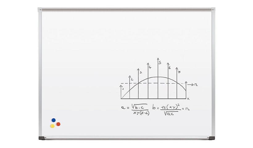 MooreCo whiteboard - 48 in x 144.02 in