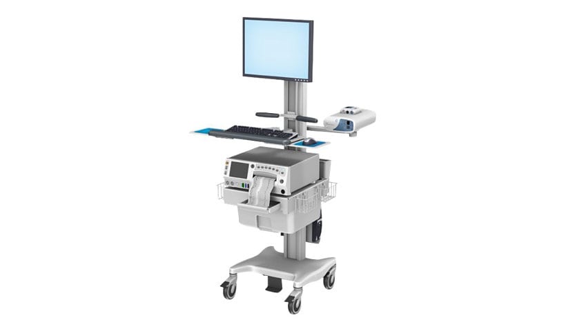 GCX GE Corometrics 250cx Series Fetal Monitoring Workstation with Laptop -