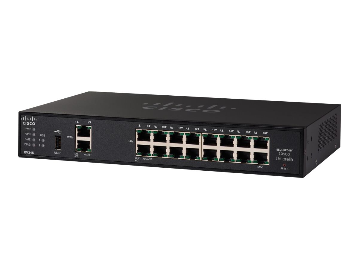 Cisco Small Business RV345 - router - rack-mountable