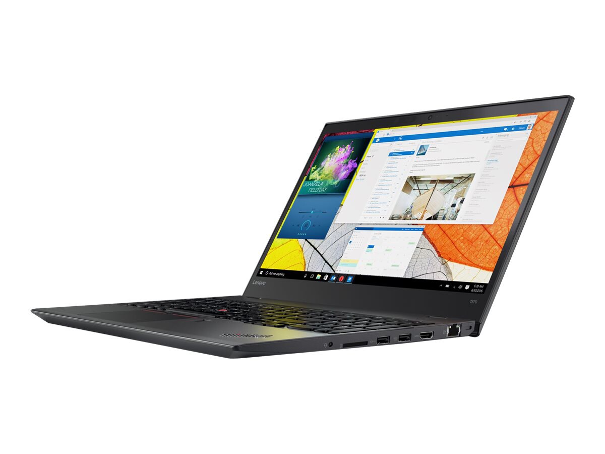 Lenovo ThinkPad T570 - 15.6" - Core i7 6600U - 8 GB RAM - 256 GB SSD