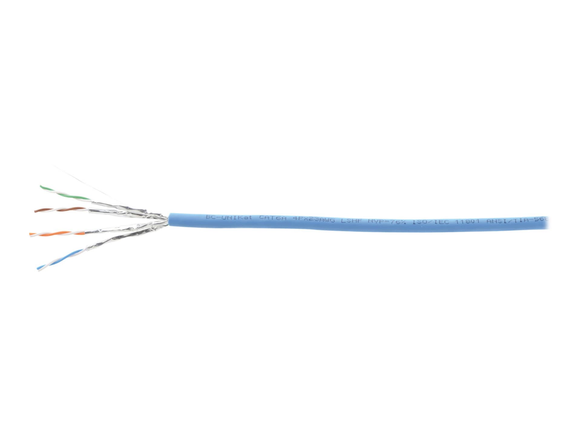 Kramer BC-UNIKAT/LSHF - bulk cable - 328 ft - blue, RAL 5012