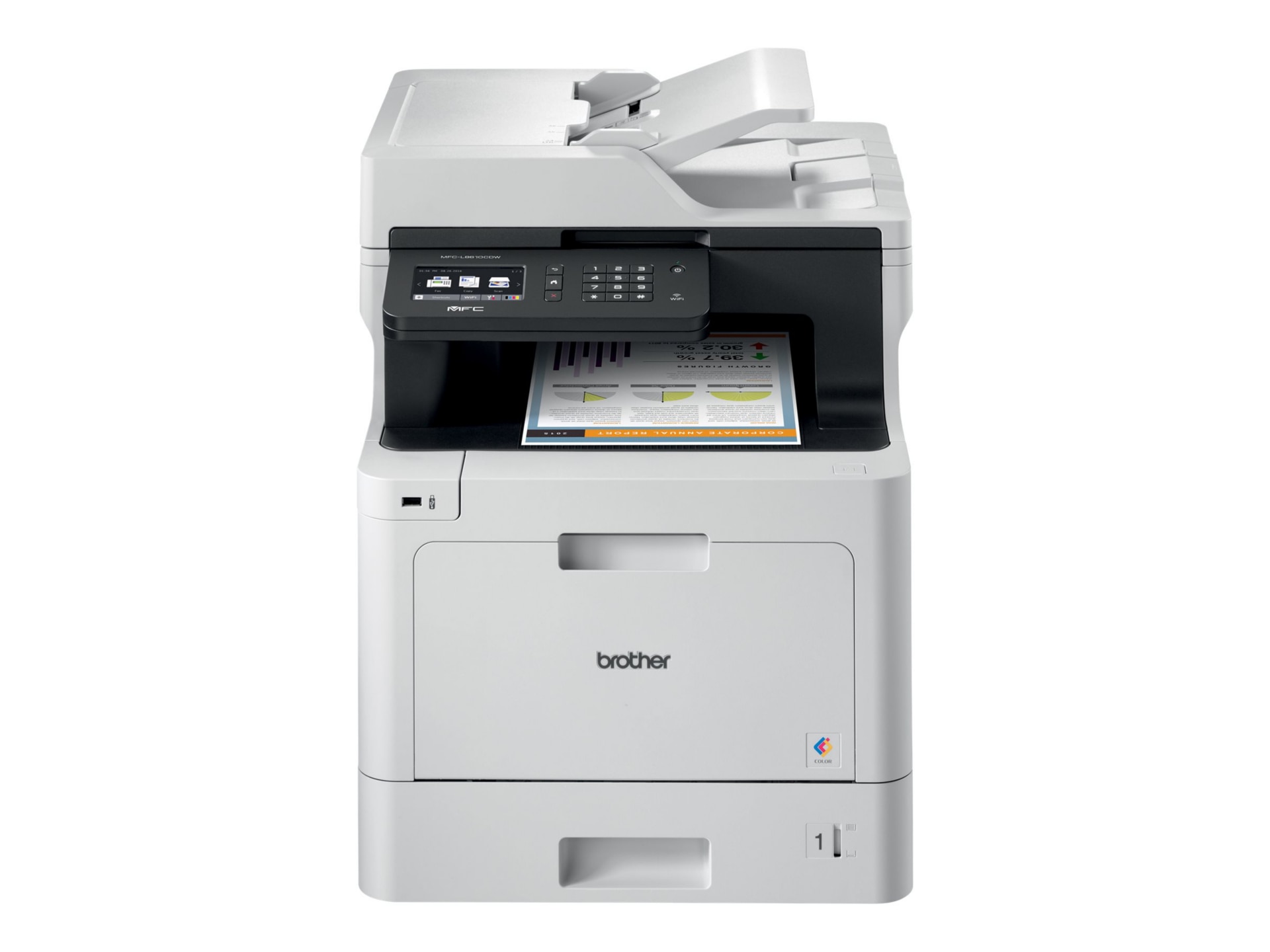 Thumbnail 2 of 6 for Brother MFC-L8610CDW - multifunction printer - color