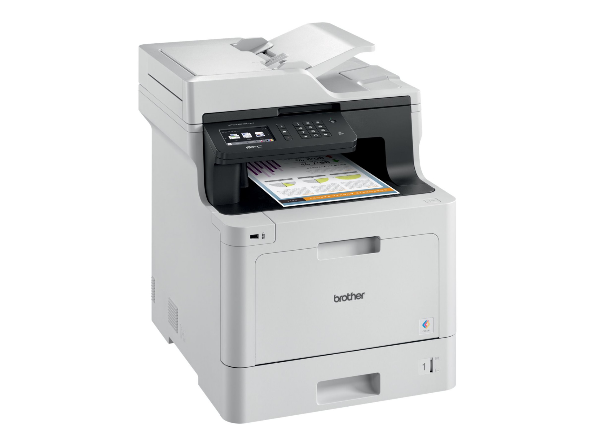 Thumbnail 3 of 6 for Brother MFC-L8610CDW - multifunction printer - color