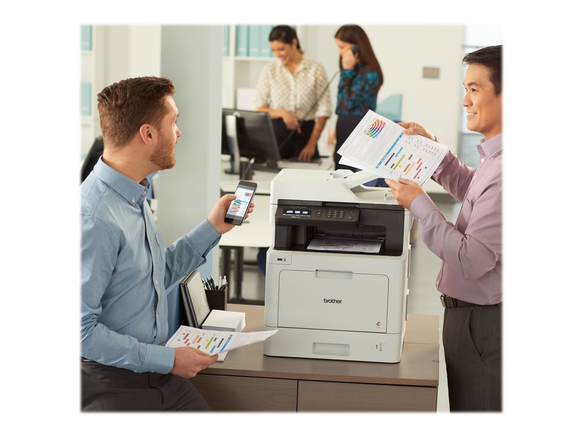 Thumbnail 4 of 6 for Brother MFC-L8610CDW - multifunction printer - color