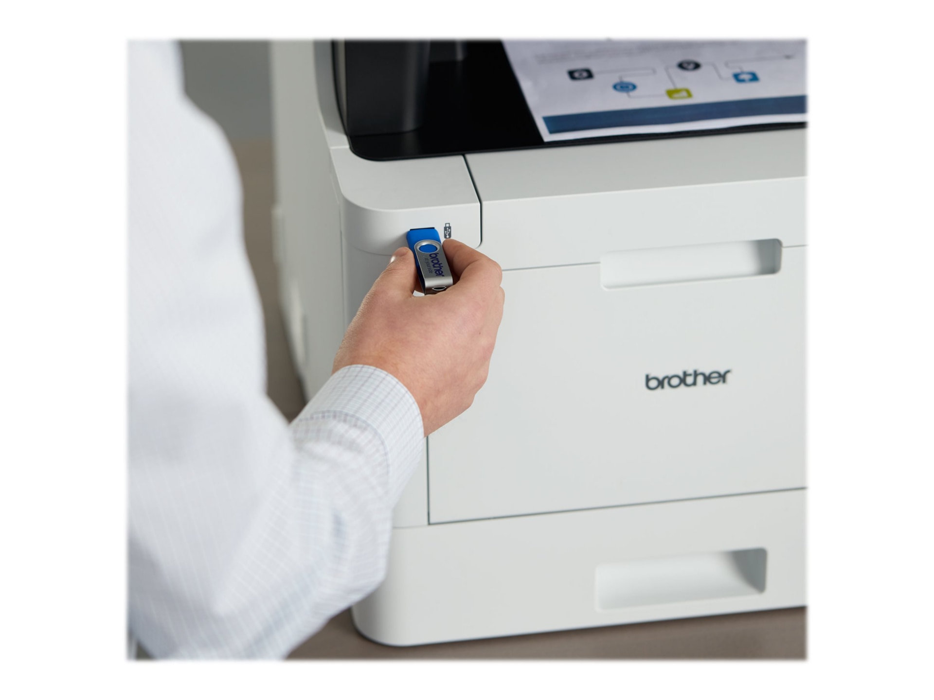 Thumbnail 6 of 6 for Brother MFC-L8610CDW - multifunction printer - color