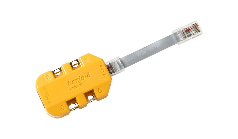 Fluke Networks 8-wire in-Line Modular Adapter - modular adapter