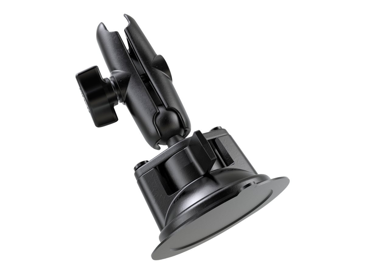 RAM Mounts Twist-Lock Suction Cup Base with Double Socket Arm