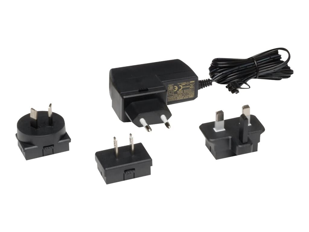Tripp Lite External Power Supply for USB VGA over Cat5 UTP KVM Console 0DT60001 Extender Kit, 12VDC, 1000mA - power