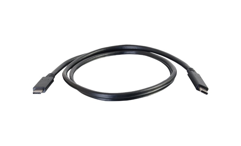 C2G 3ft USB C Cable - USB 3.2 - 10Gbps - M/M - USB-C cable - USB-C