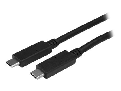 StarTech.com 1m 3 ft USB C Cable with Power Delivery (5A) - M/M - USB 3.1 (10Gbps) - USB-IF Certified - USB Type C Cable