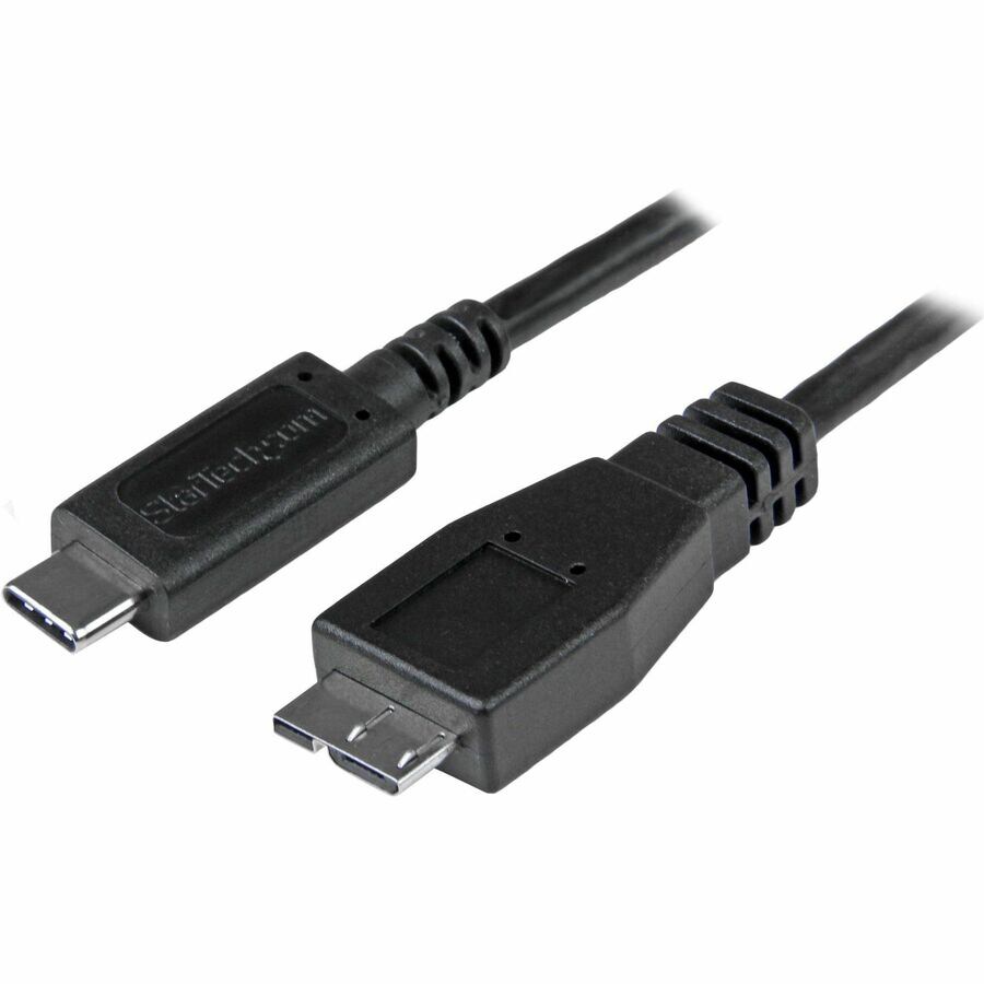 Câble de connexion USB2.0 A vers B, noir, 0.5m - Type : connecteur