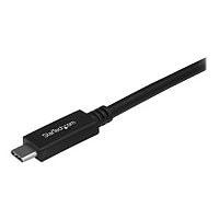 StarTech.com 2m 6ft USB C Cable with 3A PD - USB 3.0 - USB-IF Certified