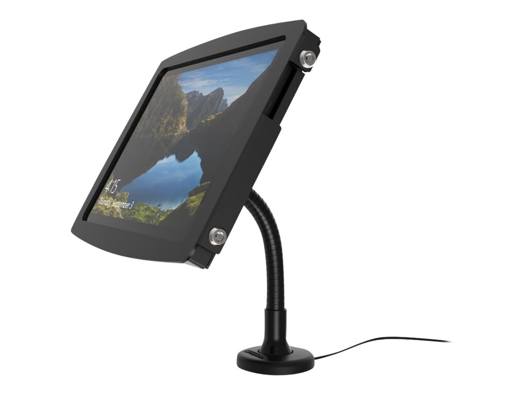 Compulocks Space Flex Arm Surface Pro 3/4 / Galaxy TabPro S Counter Top Kiosk Black - wall mount (adjustable arm)
