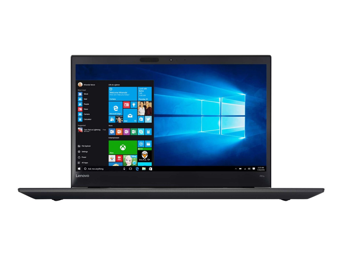 Lenovo ThinkPad P51s - 15.6" - Core i5 7300U - 8 GB RAM - 512 GB SSD