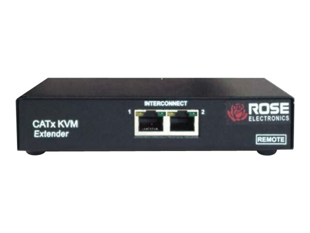 Rose CrystalView Plus Remote Dual Video - KVM / audio / serial / USB extender