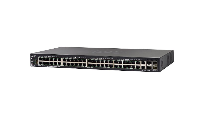 Cisco 550X Series SF550X-48MP - switch - 48 ports - managed - rack-mountabl