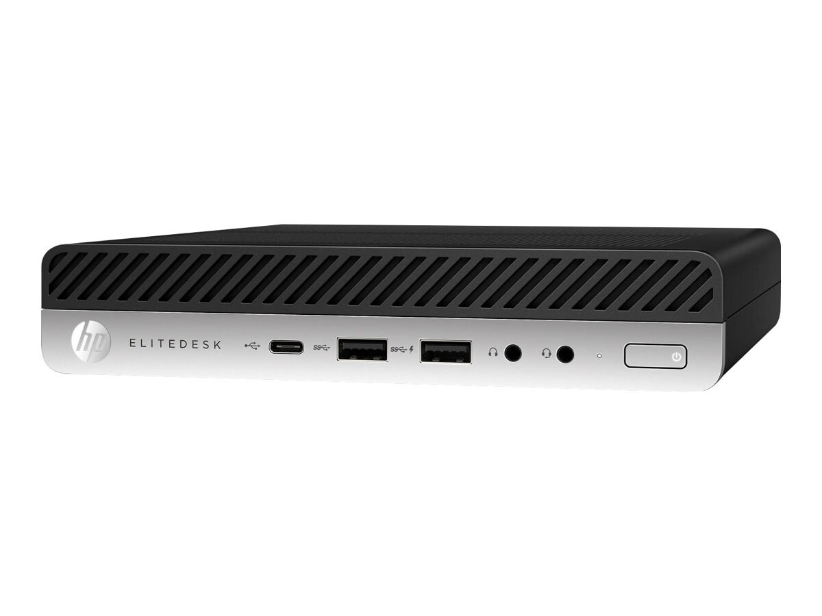 HP EliteDesk 800 G3 - mini desktop - Core i5 6500T 2.5 GHz - 16 GB - 256 GB - US