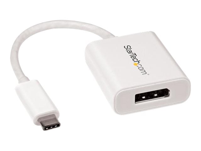 StarTech.com USB C to DisplayPort Adapter - USB Type-C to DP 1.4 Monitor Video Converter - 4K 60Hz