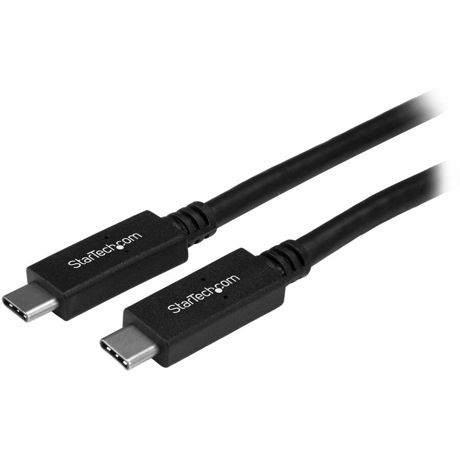 StarTech.com 6.6ft (2m) USB-C Cable, USB 5Gbps, 60W (3A) PD, 4K 60Hz DP Alt Mode, TPE Jacket, Thunderbolt Compatible