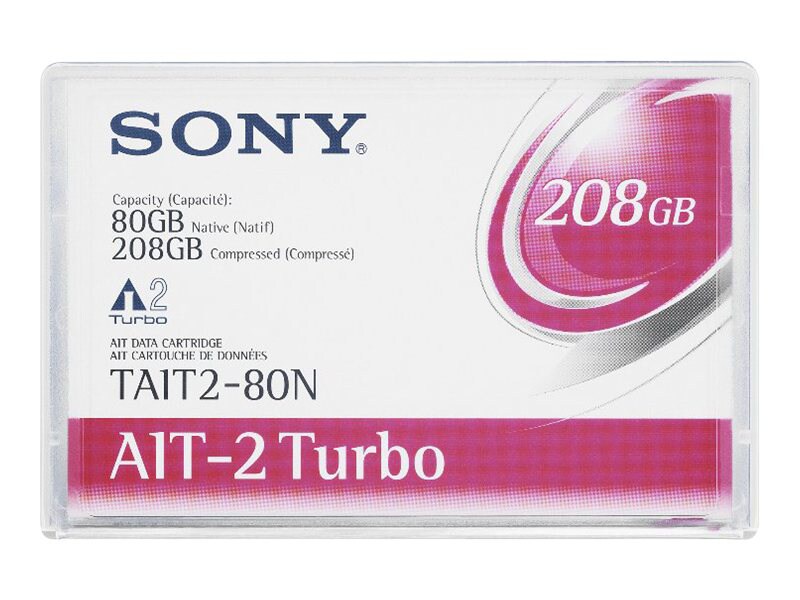 Sony TAIT2-80N - AIT x 1 - 80 GB - storage media