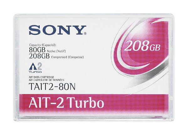 Sony TAIT2-80N - AIT x 1 - 80 GB - storage media