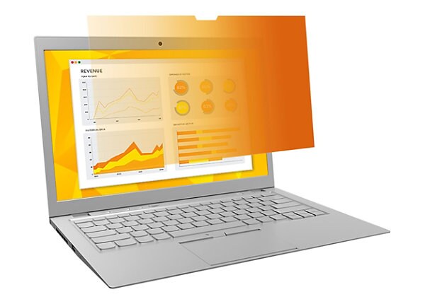 3M™ Gold Privacy Filter for 10.1" Widescreen Laptop