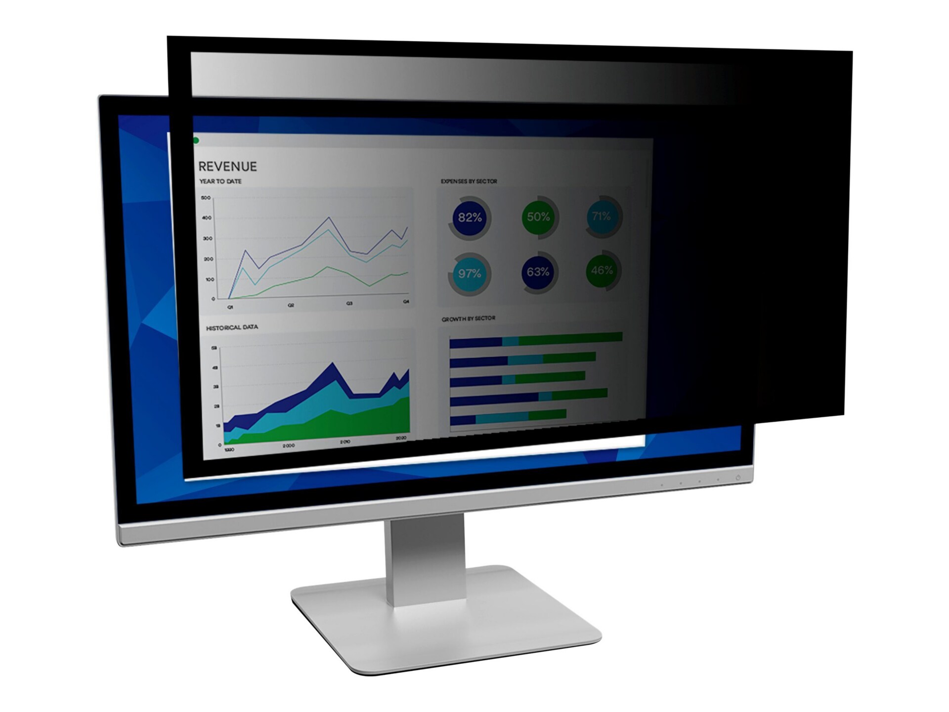 3M™ Framed Privacy Filter for 17" Widescreen Monitor (16:10)