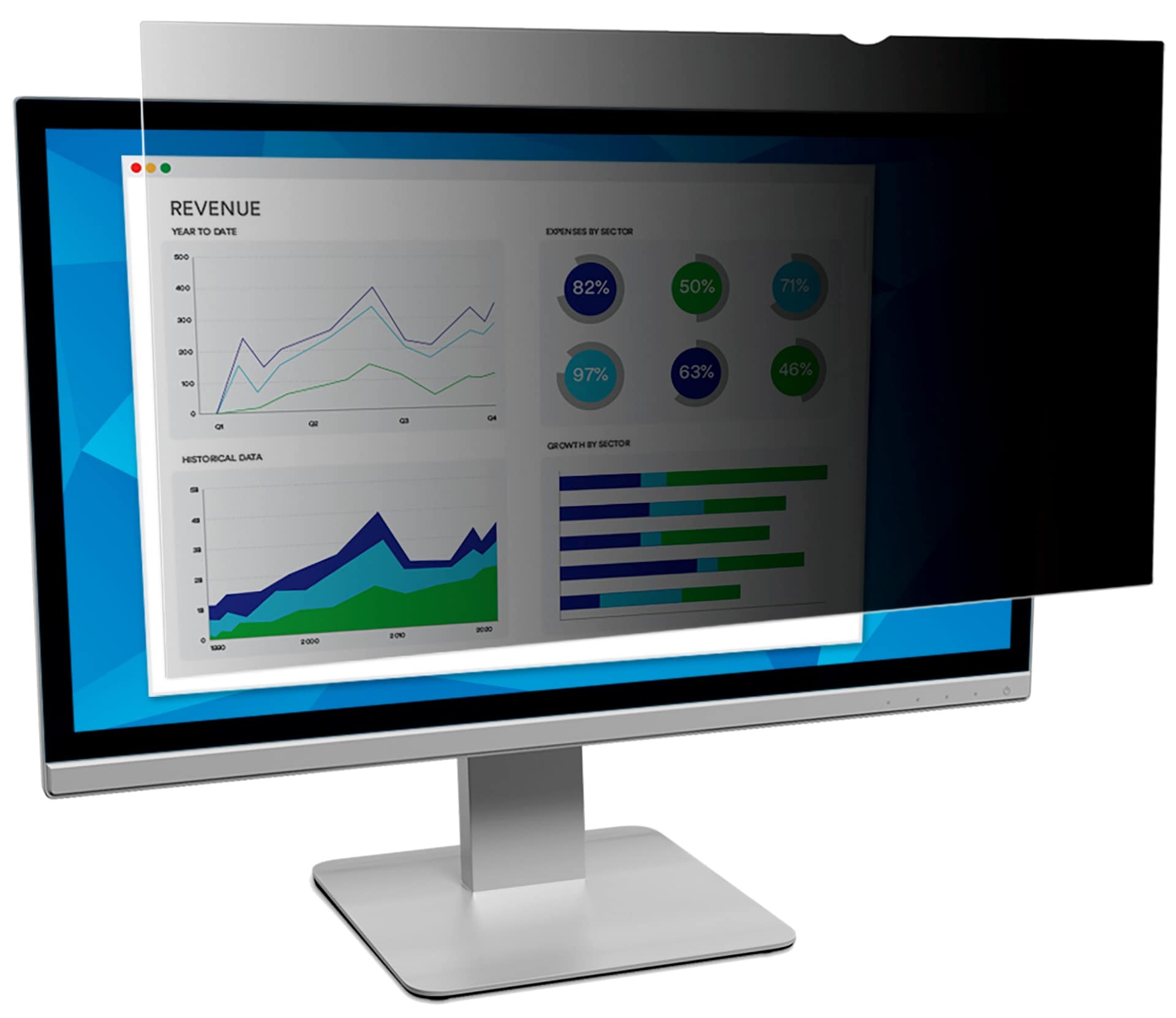 3M Display Privacy Filter - 27.0", 16:9, TAA Compliant