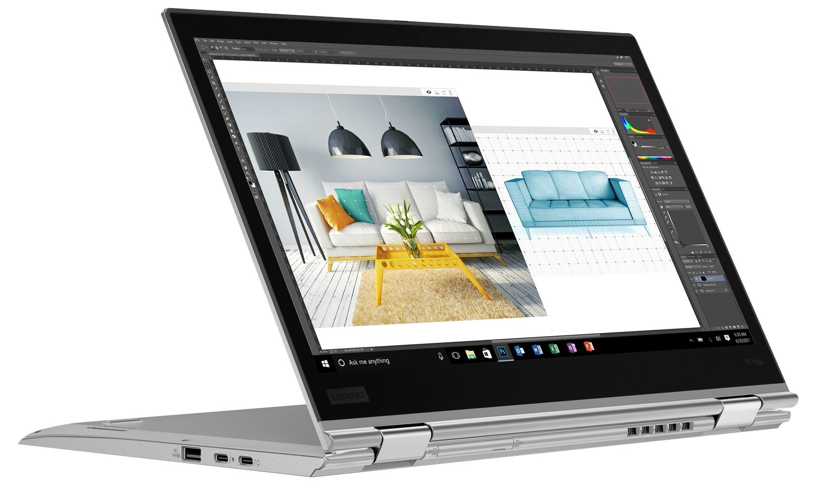 Lenovo ThinkPad X1 Yoga - 14" - Core i7 7600U - 16 GB RAM - 512 GB SSD