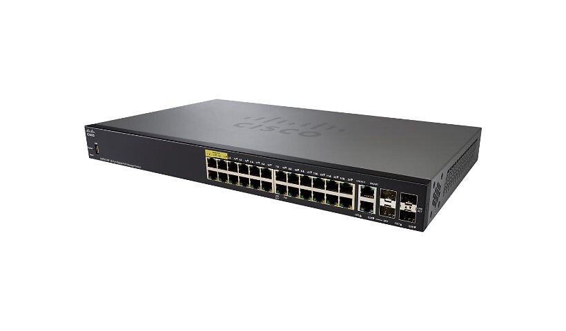 Cisco Small Business SG350-28P - switch - 28 ports - managed - rack-mountab