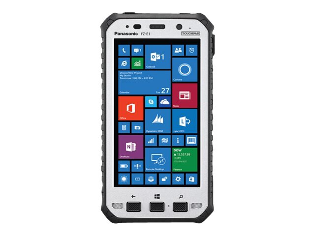 Panasonic Toughpad FZ-E1 - tablet - Win 10 IOT Mobile Enterprise - 32 GB - 5" - 3G, 4G - Verizon, AT&T - with Toughbook