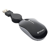 Verbatim Mini Travel Mouse Commuter Series - mouse - USB - black