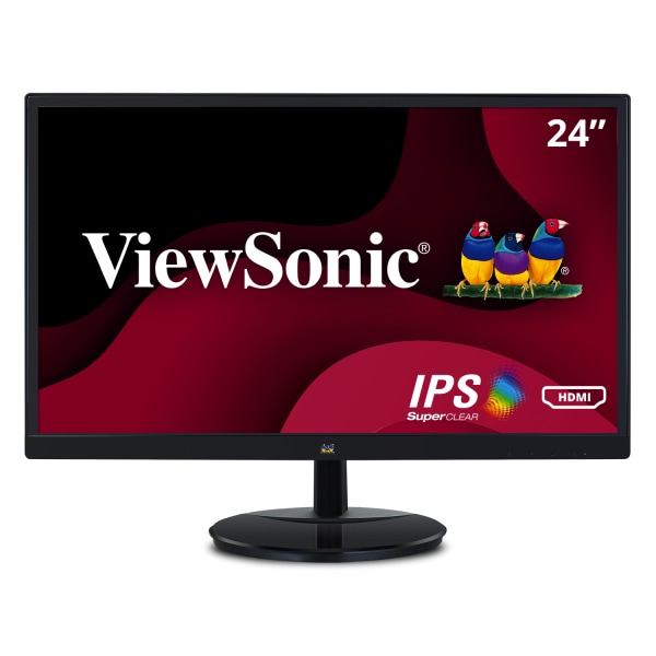 ViewSonic VA2459-SMH - IPS 1080p LED Monitor with HDMI and VGA - 250 cd/m² - 24"